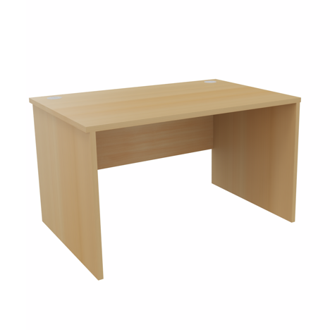 Platinum Range - VDU Workstation - 1200mm - Panel End - Oak