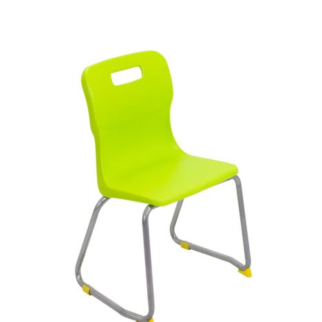 Titan Skid Base Chair - Size 3 - Lime