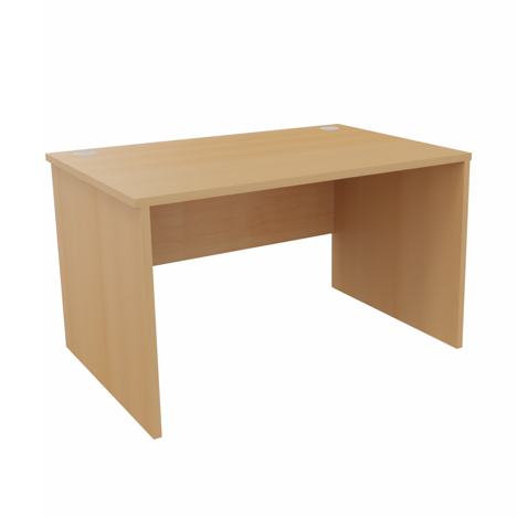 Platinum Range - VDU Workstation - 1200mm - Panel End - Beech