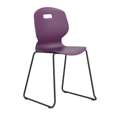 Arc Skid Chair - Size 6 - Grape