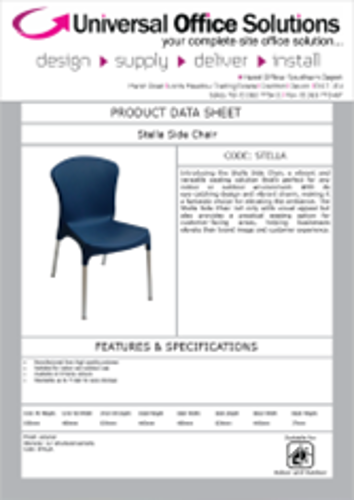 DATA SHEET - Stella Side Chair (STELLA)
