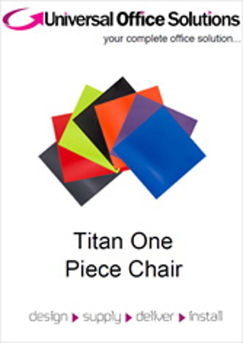 Titan One Piece Chair Colours
