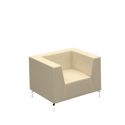 Alban - Soft Seating Range with Chrome Legs