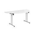Semi Circular Folding Leg Table