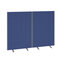 Floor Standing Fabric Screen
