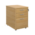 Tall Mobile Three Drawer Pedestal
