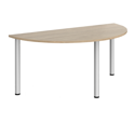 Semi Circular Radial Leg Meeting Table