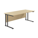 Rectangular Workstation 800mm Deep