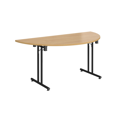 Semi Circular Folding Leg Table