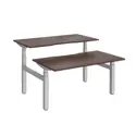 Elev8 Luxe Sit-Stand Back-To-Back Desks