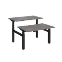 Elev8 Luxe Sit-Stand Back-To-Back Desks