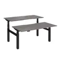 Elev8 Luxe Sit-Stand Back-To-Back Desks