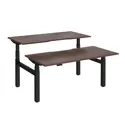Elev8 Luxe Sit-Stand Back-To-Back Desks