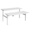 Elev8 Luxe Sit-Stand Back-To-Back Desks