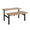 Elev8 Luxe Sit-Stand Back-To-Back Desks