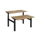 Elev8 Luxe Sit-Stand Back-To-Back Desks