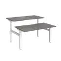 Elev8 Luxe Sit-Stand Back-To-Back Desks