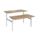 Elev8 Luxe Sit-Stand Back-To-Back Desks