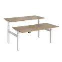 Elev8 Luxe Sit-Stand Back-To-Back Desks