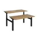 Elev8 Luxe Sit-Stand Back-To-Back Desks