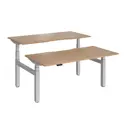 Elev8 Luxe Sit-Stand Back-To-Back Desks