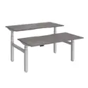 Elev8 Luxe Sit-Stand Back-To-Back Desks