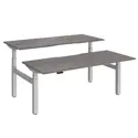 Elev8 Luxe Sit-Stand Back-To-Back Desks