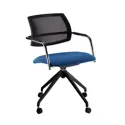 Tuba Conference Chair with Half Mesh Back