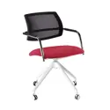 Tuba Conference Chair with Half Mesh Back