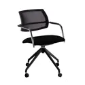 Tuba Conference Chair with Half Mesh Back