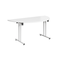 Semi Circular Folding Leg Table