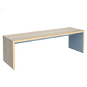 Slab Benching Solution Dining Table