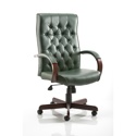 Chesterfield Leather Executive Chair