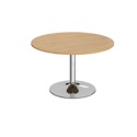 Trumpet Base Circular Boardroom Table