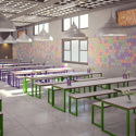 Axiom Bench Tables & Seating Set