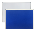 Duo Felt Notice and Magnetic Drywipe Board Combination