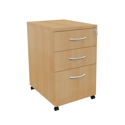 Platinum Range - 3 Drawer Tall Under Desk Mobile Pedestal
