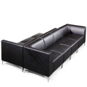 Leather Modular Reception Seating