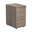 3 Drawer Desk High Pedestal