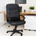 Canasta II Leather Effect Managers Armchair