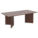 Rectangular Boardroom Table with Arrow Head Leg