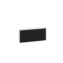 Straight Fabric Desktop Screen with Aluminium Frame