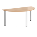 Semi Circular Radial Leg Meeting Table