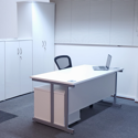Platinum Range - VDU Workstation with Panel End Leg