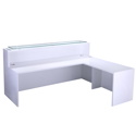 Gloss White Reception Counter
