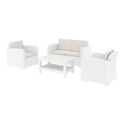 Monaco 4 Piece Sofa Set