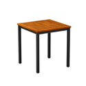 ICE Four Leg Dining Table with Black Frame