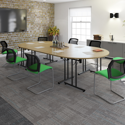 Rectangular Folding Leg Table