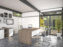 Executive Panel End Desking