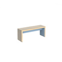 Slab Benching Solution Dining Table